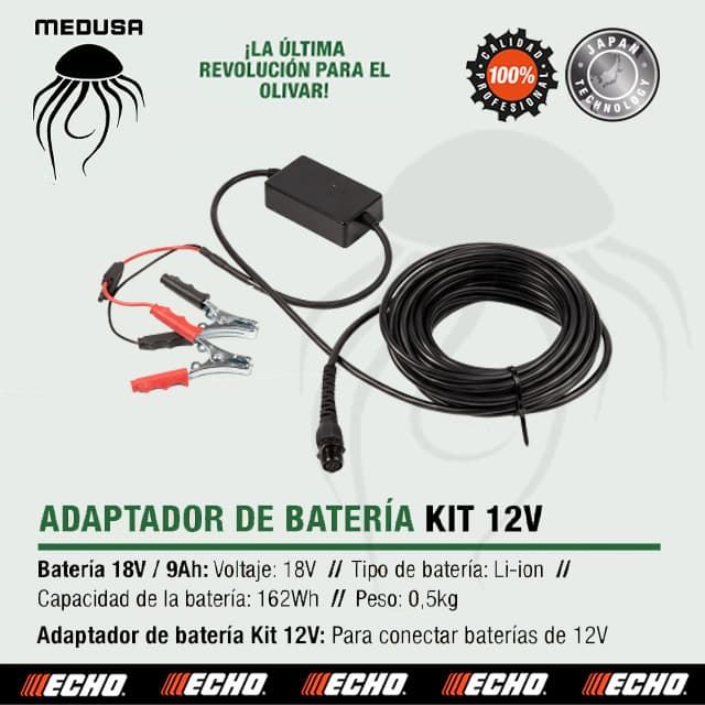 Adaptador de Batería MEDUSA KIT 12V - Imagen 1