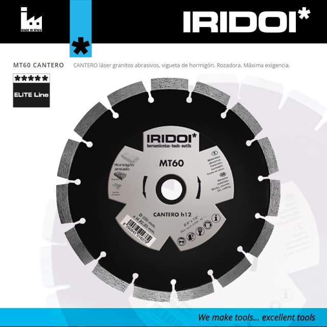 Disco IRIDOI MT60 150mm. x H 22.23mm - Imagen 1