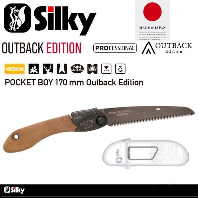 Serrucho OutBack Edition SILKY Pocket Boy 170 - Imagen 1