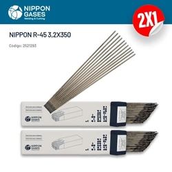 2X1 Cajas Electrodos NIPPON R-45 Rutilo 3.2X350 172Uds/5Kg - Imagen 1