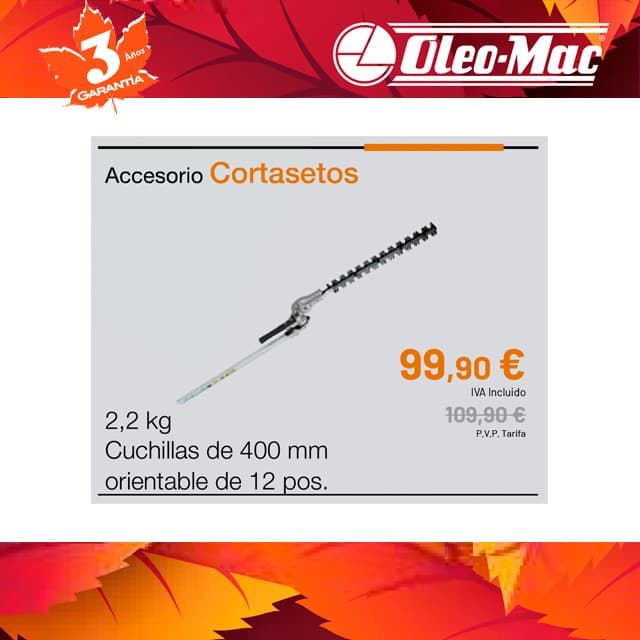Accesorio Cortasetos OLEO-MAC BCH 250 D-PU - Imagen 1