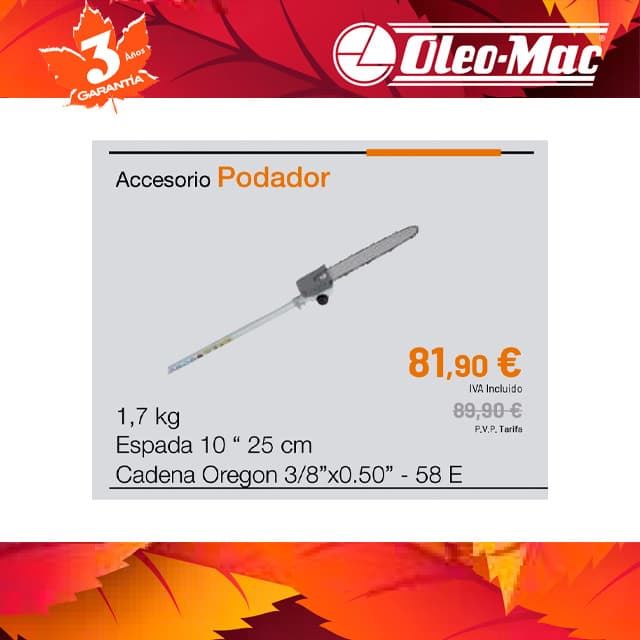 Accesorio Podador OLEO-MAC BCH 250 D-PU - Imagen 1