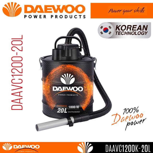 Aspirador de Cenizas DAEWOO DAAVC1200K-20L 1200W 20L - Imagen 1