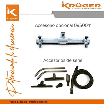 Aspirador Industrial KRÜGER KRA774 2400W 90L - Imagen 2