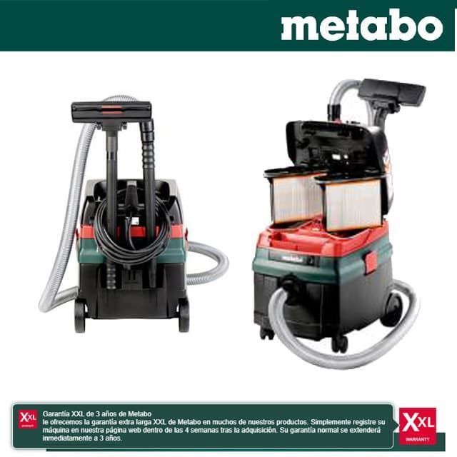 Aspirador Universal METABO ASR 25 L SC 1400W - Imagen 3