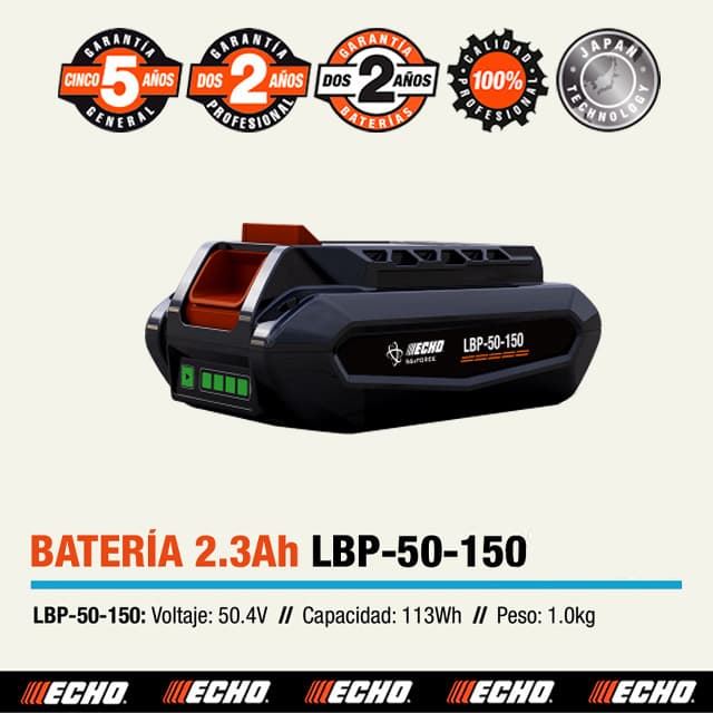 Batería ECHO 2.3Ah LBP-50-150 - Imagen 1