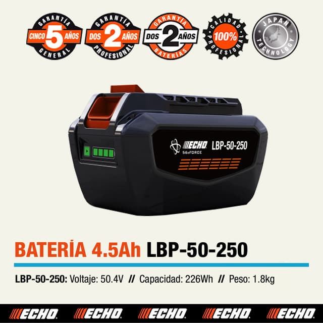Batería ECHO 4.5Ah LBP-50-250 - Imagen 1