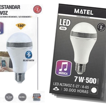 Bombilla ALTAVOZ Led 7W - Imagen 2