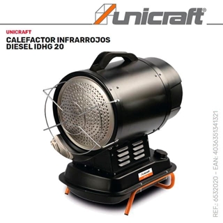 Calentador Infrarrojos Diesel UNICRAFT IDHG 20 - Imagen 1