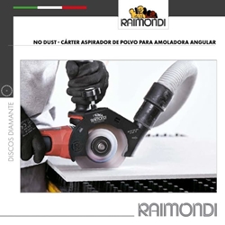 Carcasa Aspiración Universal RAIMONDI Amoladoras 115-125 NoDust - Imagen 2