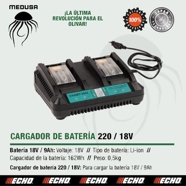 Cargador de Baterías MEDUSA 220/18V - Imagen 1