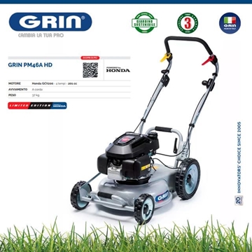 Cortacésped Gasolina GRIN PM 46 A Honda GCV200 - Imagen 1