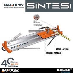 Cortadora de Cerámica BATTIPAV Sintesi 1330 L1330 - Imagen 1