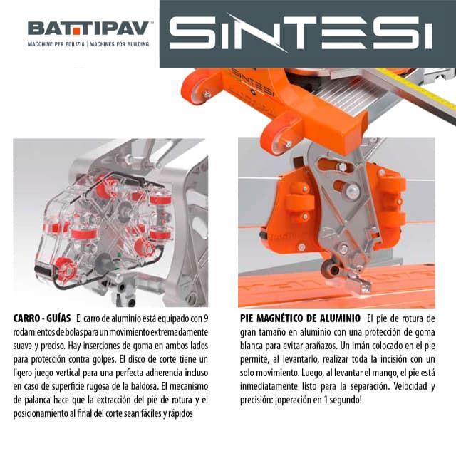 Cortadora de Cerámica BATTIPAV Sintesi 930 L930 - Imagen 3