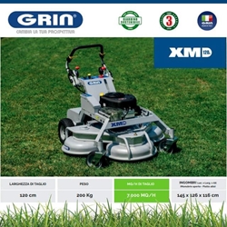 Cortadora de Césped Gasolina GRIN XM120A B&S4175EX - Imagen 1