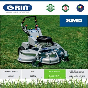 Cortadora de Césped Gasolina GRIN XM140A B&S4175EX - Imagen 1