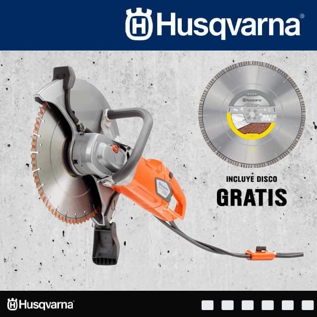 Cortadora Eléctrica HUSQVARNA K 4000 Wet + Disco GRATIS - Imagen 1