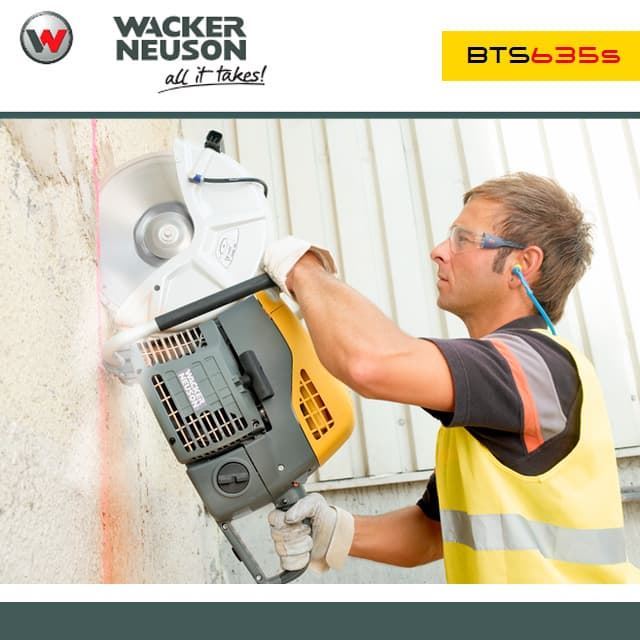 Cortadora Manual Gasolina WACKER-NEUSON BTS 635S - Imagen 5