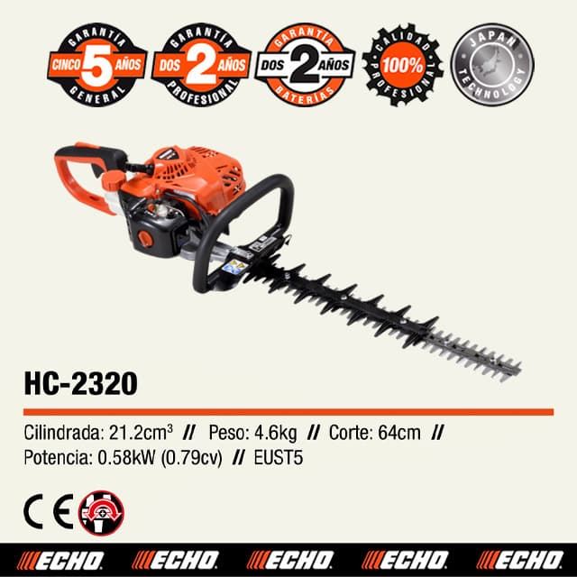 Cortasetos ECHO HC-2320 - Imagen 1