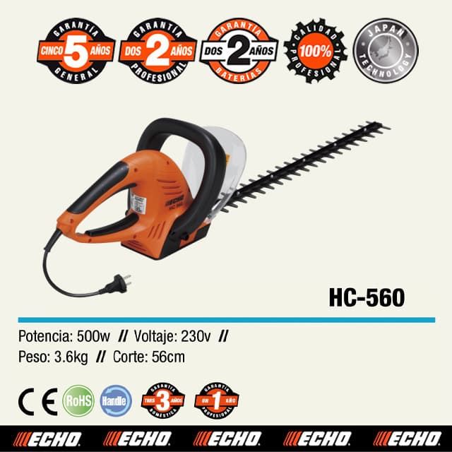 Cortasetos ECHO HC-560 - Imagen 1