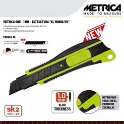 Cutter One METRICA Black Blade SK2 1.0MM "El Monolito" - Imagen 1