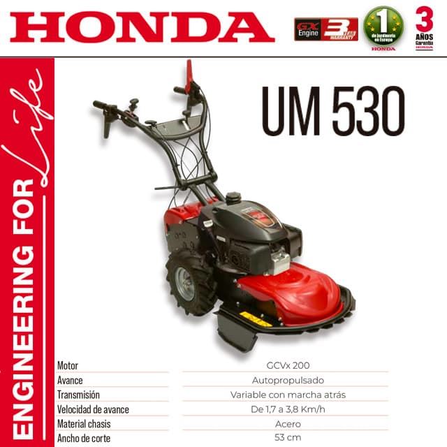 Desbrozadora de Ruedas HONDA UM 530 - Imagen 1