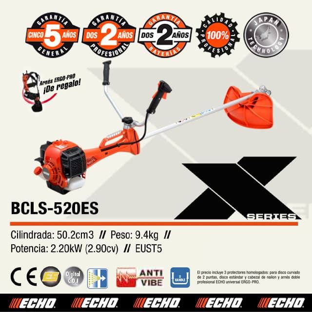 Desbrozadora Forestal ECHO BCLS-520ES - Imagen 1