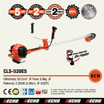 Desbrozadora Forestal ECHO CLS-520ES - Imagen 1