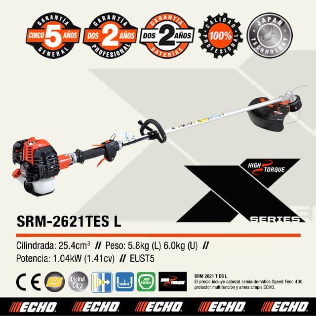 Desbrozadora HighTorque ECHO SRM-2621TES L - Imagen 1