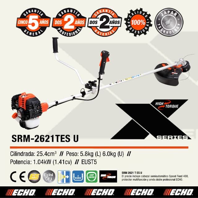 Desbrozadora HighTorque ECHO SRM-2621TES U - Imagen 1