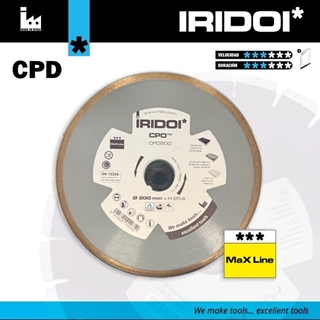 Disco Corte Cerámica/Porcelánico IRIDOI CPD200 200X8 H25.4 - Imagen 1