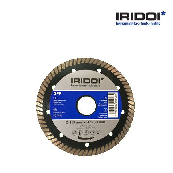 Disco IRIDOI GPR 115mm. x H 22.23 mm - Imagen 1