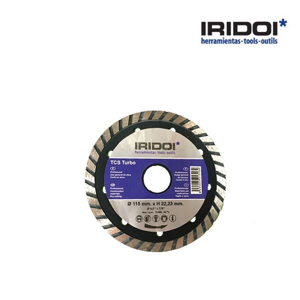 Disco IRIDOI TCS TURBO 115mm. x H 22.23mm - Imagen 1