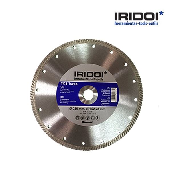 Disco IRIDOI TCS TURBO 230mm. x H 22.23 mm - Imagen 1