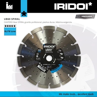 Disco IRIDOI UB60 Spiral 230 H22.2 Granito - Imagen 1
