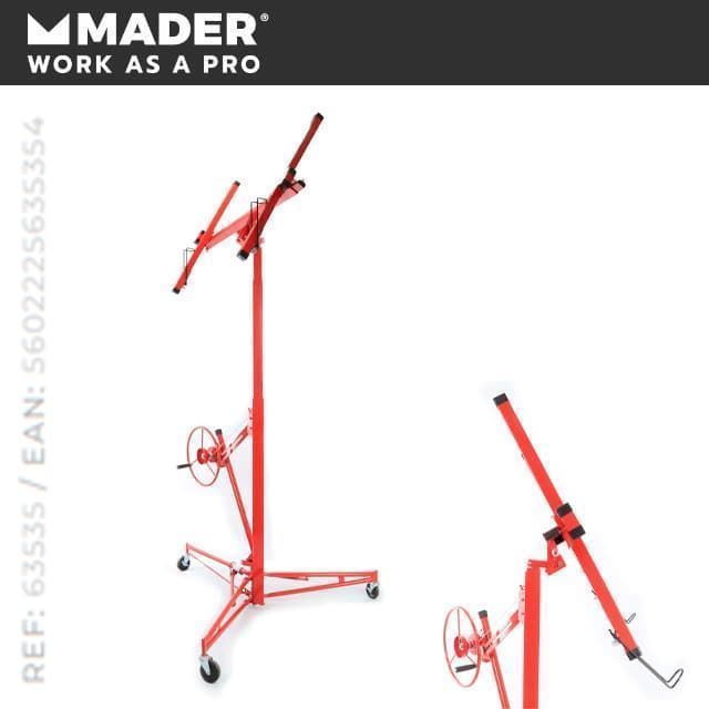 Elevador de Placas MADER 65Kg 3.25M - Imagen 4