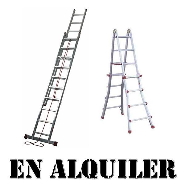 Escaleras Aluminio EN ALQUILER - Imagen 1