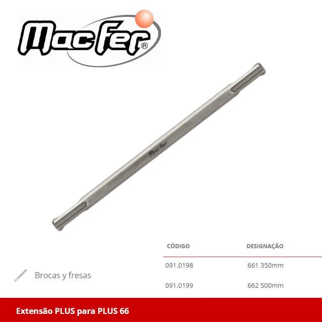 Extensión SDS/Plus-Plus MACFER 661 350MM - Imagen 1