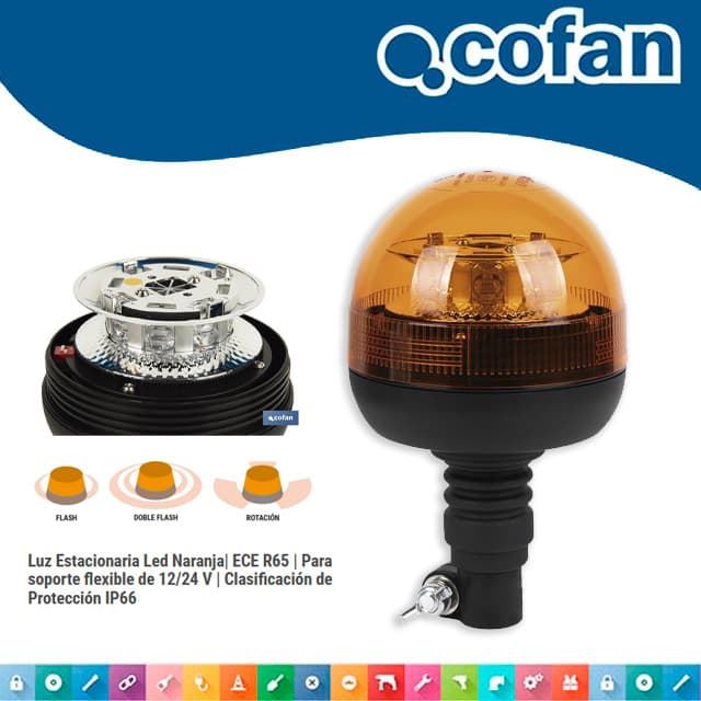 Faro Rotativo 8 LED COFAN 12/24V IP66 - Imagen 1