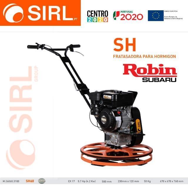 Fratasadora Gasolina SIRL SH60 Robin Subaru EX17 - Imagen 1