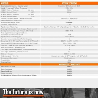 Generador Gasolina GENERGY Astun 7000W Pro-S - Imagen 2