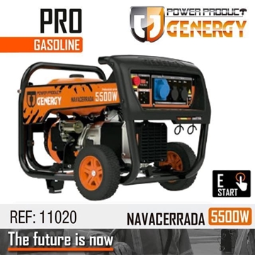 Generador Gasolina GENERGY Navacerrada 5500W E-Start (Arranque Eléctrico) - Imagen 1