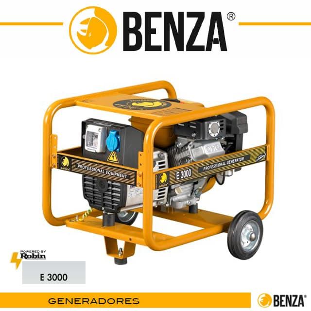 Generador Monofásico a Gasolina BENZA E3000 - Imagen 1