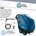 Hidrolimpiadora Trifásica Agua Caliente 8860 AR Blue Clean - Imagen 1