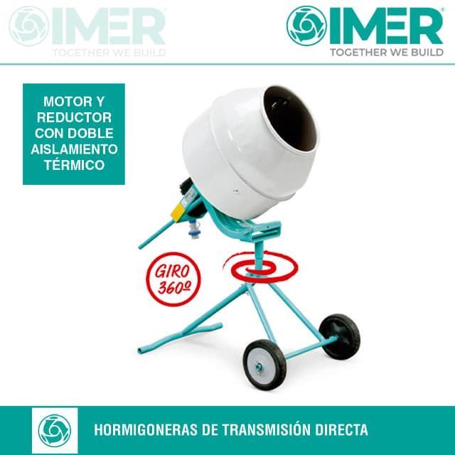 Hormigonera Monofásica IMER Minibeta - Imagen 1