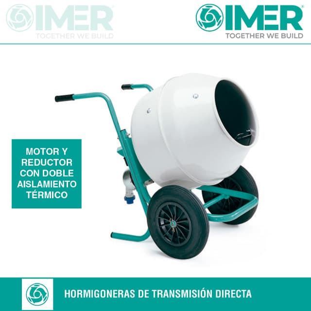 Hormigonera Monofásica IMER Rollbeta - Imagen 1