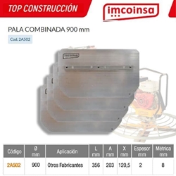 Juego Palas Combinadas IMCOINSA 900 Otros Fabricantes (4UDS) - Imagen 1