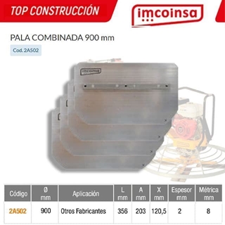 Juego Palas Combinadas IMCOINSA 900 Otros Fabricantes (4UDS) - Imagen 1
