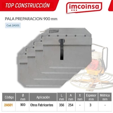 Juego Palas Preparación IMCOINSA 1200 Otros Fabricantes - Imagen 1