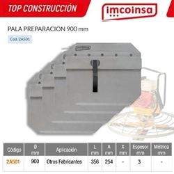 Juego Palas Preparación IMCOINSA 900 Otros Fabricantes (4UDS) - Imagen 1
